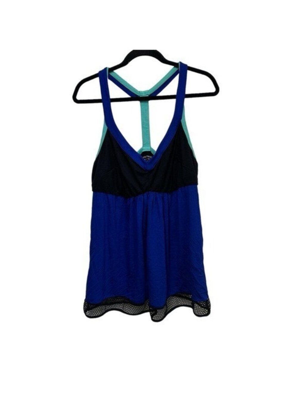 Sophie Theallet Cacique Lane Bryant 14/16 Sleep Tank Top Mesh Racerback Nightie